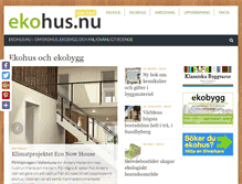 Tablet Screenshot of ekohus.nu